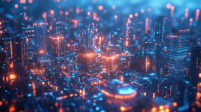 Realistic everyday tech background concept featuring digital devices, subtle lighting, and modern interfaces, evoking innovation, connectivity, and practical technology use. - Powered by Adobe