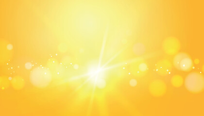 Bright yellow flame background. Colorful smooth light lines background.