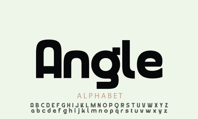 Orenza Bold Demo alphabet letters font for logo