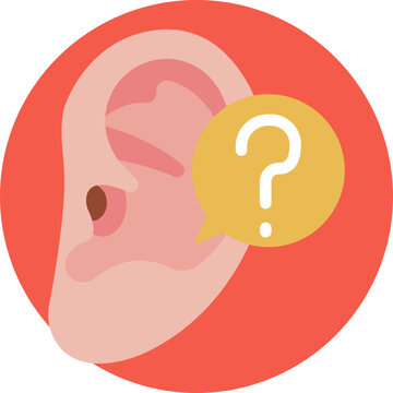 Represents listening skills in language learning.