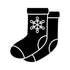 Sock Icon Glyph