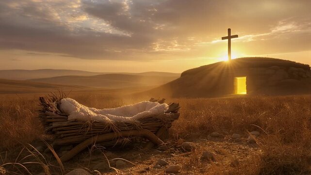 The Resurrection of Jesus Christ Symbolizing Hope and New Beginnings.