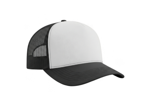 Trucker hat isolated on transparent background
