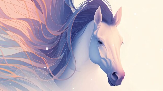 年賀状のイラスト素材_午年(2026)