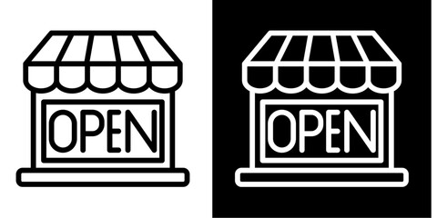 Business Reopening  Icon Set White Mix Style Collection
