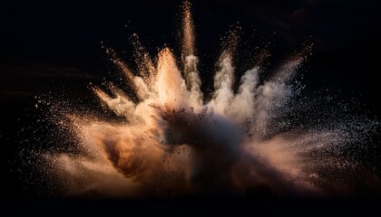 Real Dust With Explosion Effect
