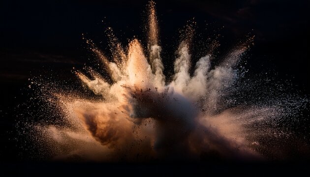 Real Dust With Explosion Effect