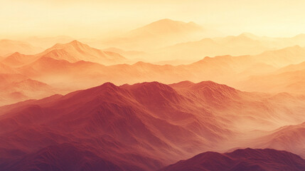 Naklejka premium Subtle misty gradient in warm earth tones. Softly blended hues evoke natural calmness and organic serenity, perfect for minimalistic, tranquil, and ambient designs.