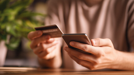 Online Shopping Payment with Credit Card and Mobile Phone