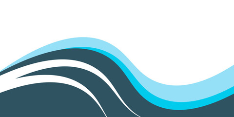 Footer Design Element Isolated Background