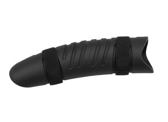 Black rubber shoe cover protection waterproof with strap for cycling and bicycle