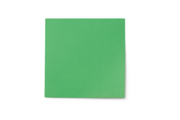 Green screen chroma key square rectangle for video editing and digital compositing with transparent background