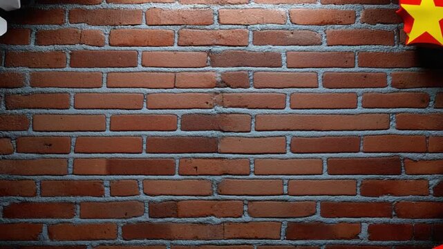 Brick Wall Texture: A captivating photograph showcases the timeless beauty of a weathered brick wall, each brick bearing its own story of resilience and history.