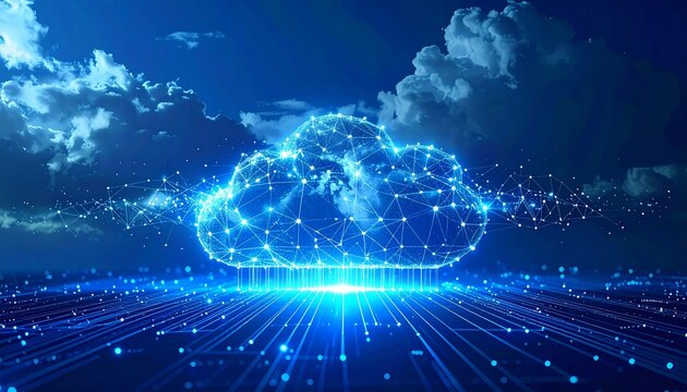 Digital Cloud Network Connections and Data Transfer Technologies