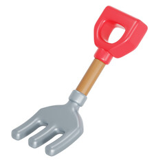 Pitchfork 3D illustration