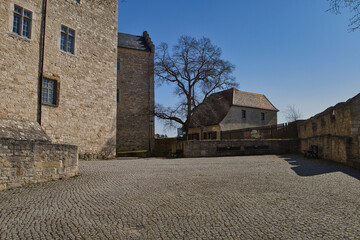 Schloss Neuenburg Freyburg (Unstrut) | Romanische Doppelkapelle | Historische Burg Saale-Unstrut | Thüringer Wartburg, Freyburg, Sachsen Anhalt, Deutschland