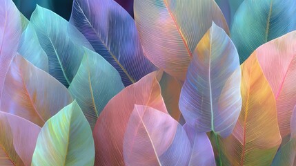 A vibrant, abstract digital artwork featuring a multitude of colorful, 