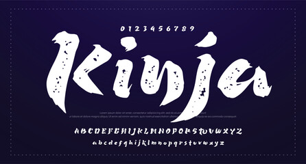 Signature Font Calligraphy Monoline Script Brush Font Type Font lettering handwritten