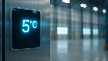 Cold Chain Logistics Ensuring Optimal Temperature Control in Warehouse Storage and Management for Safe Product Handling