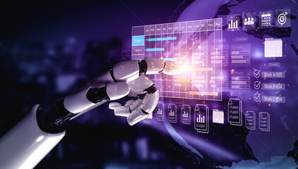 AI automating project tracking, scheduling, and performance visualization to improve workflow efficiency and collaboration in real time Parse