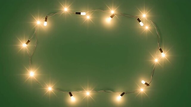 Twinkling holiday lights frame warm wishes and festive cheer, ideal for celebrations, greetings, and heartfelt messages during the holiday season