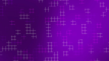Obraz premium Purple Grid Line Abstract Background for Futuristic Digital Design