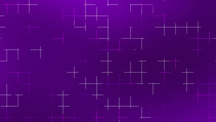 Purple Glowing Grid Line Background with Modern Abstract Futuristic Design