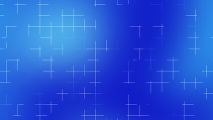 Blue Grid Line Abstract Background with Soft Light Geometric Pattern