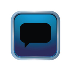 Naklejka premium Bubble Speech icon design template