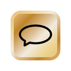 Bubble Speech icon design template