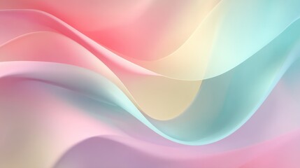 A soft, pastel-colored abstract background with smooth, flowing lines and a gradient effect.
