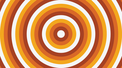 Retro Style Concentric Circles Pattern with Warm Earth Tones for Graphic Design and Visual Appeal creating a nostalgic mood