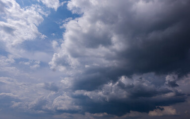  Dark sky with stormy clouds. Dramatic sky rain,Dark clouds before a thunder-storm,clouds before rain