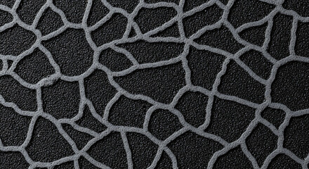 Textured dark background with abstract organic grey pattern black