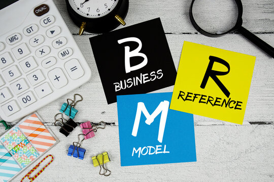 BRM Abbreviation of Business Reference Model text phrase of business and financial concept