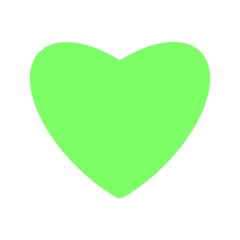 Light Green Heart for Fresh and Natural Design／フレッシュで自然な印象のライトグリーンハート