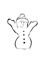 Schneemann 