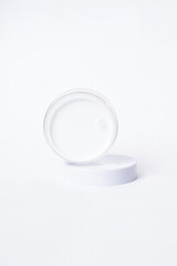 The bright white backdrop enhances the product’s soft and fresh appearance