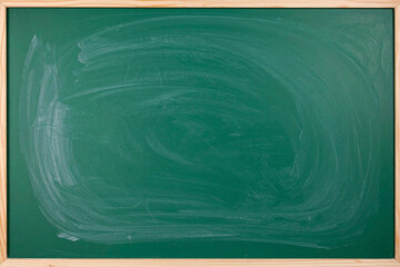 Green chalkboard background and texture.