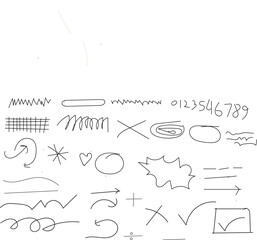 vector, set, element, sketch