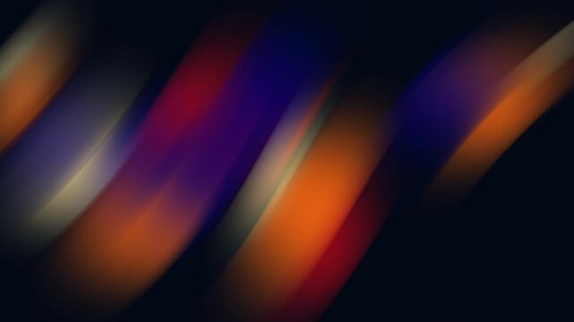 Seamless Loop Smooth Flowing Gradient of Warm Colors in Abstract Background Animation 4K UHD