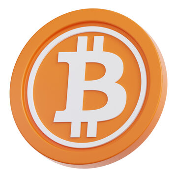 Bitcoin 3D Illustration