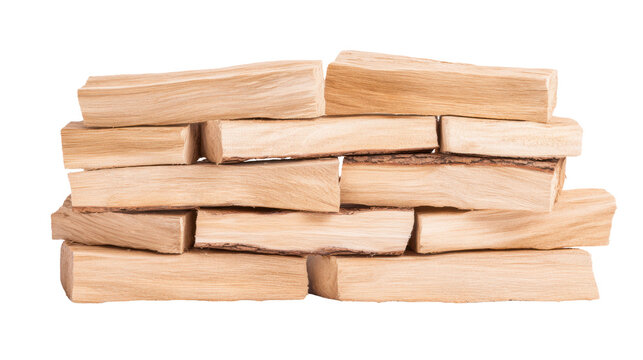 Firewood Stack: A neat stack of freshly cut firewood logs, perfect for a warm and cozy fireplace. Evokes a sense of rustic charm and readiness for the colder months.