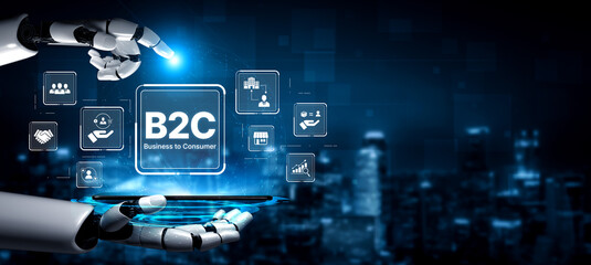 AI improves B2C models with smart delivery systems, customer engagement tools, and optimized digital retail strategies. Artificial intelligence spline