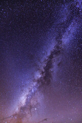 The Milky Way or Milky Way Galaxy is the galaxy that includes the Solar System, with the name describing the galaxy's appearance from Earth. Haleakalā National Park, Maui, Hawaii. October Stargazing