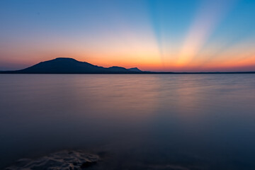 Vibrant Sunset Over Lawton, OK Horizon