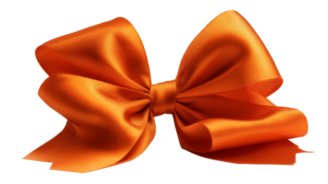 red bow isolated on white