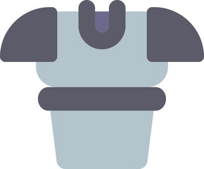 Flat Medieval Icon Element