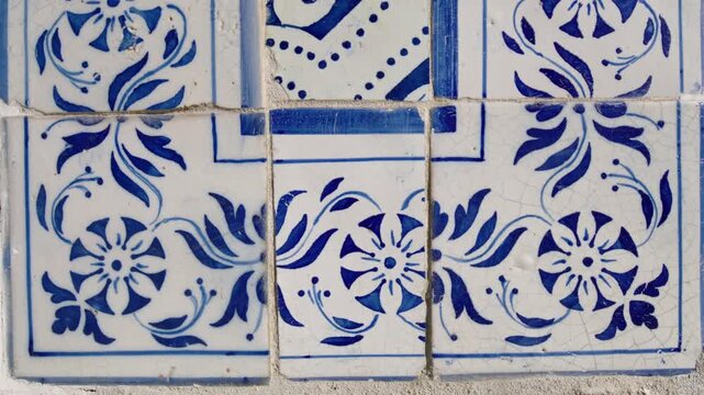 Discover beautiful vintage ceramic floor tiles with unique designs