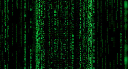 Immerse yourself in a digital world with this matrix-inspired design, perfect for tech themes, futuristic concepts, and innovative projects